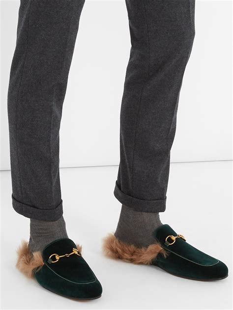 gucci chunky loafers men|gucci fur loafers plaid.